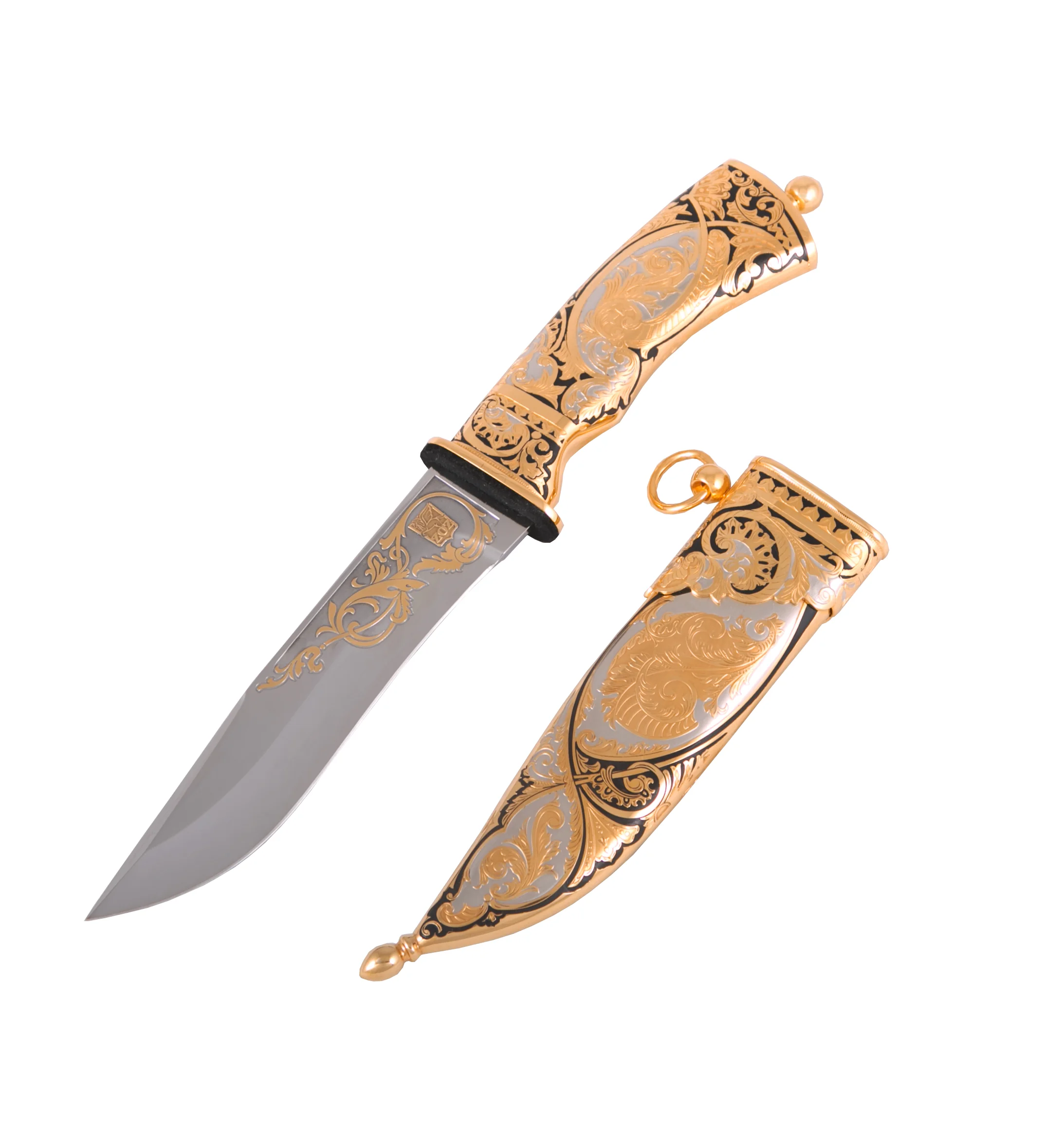 Подарочный Нож ЦМ Классический - Кони  (сталь нержавеющая ЭИ-107)  0З-00000231 (3)