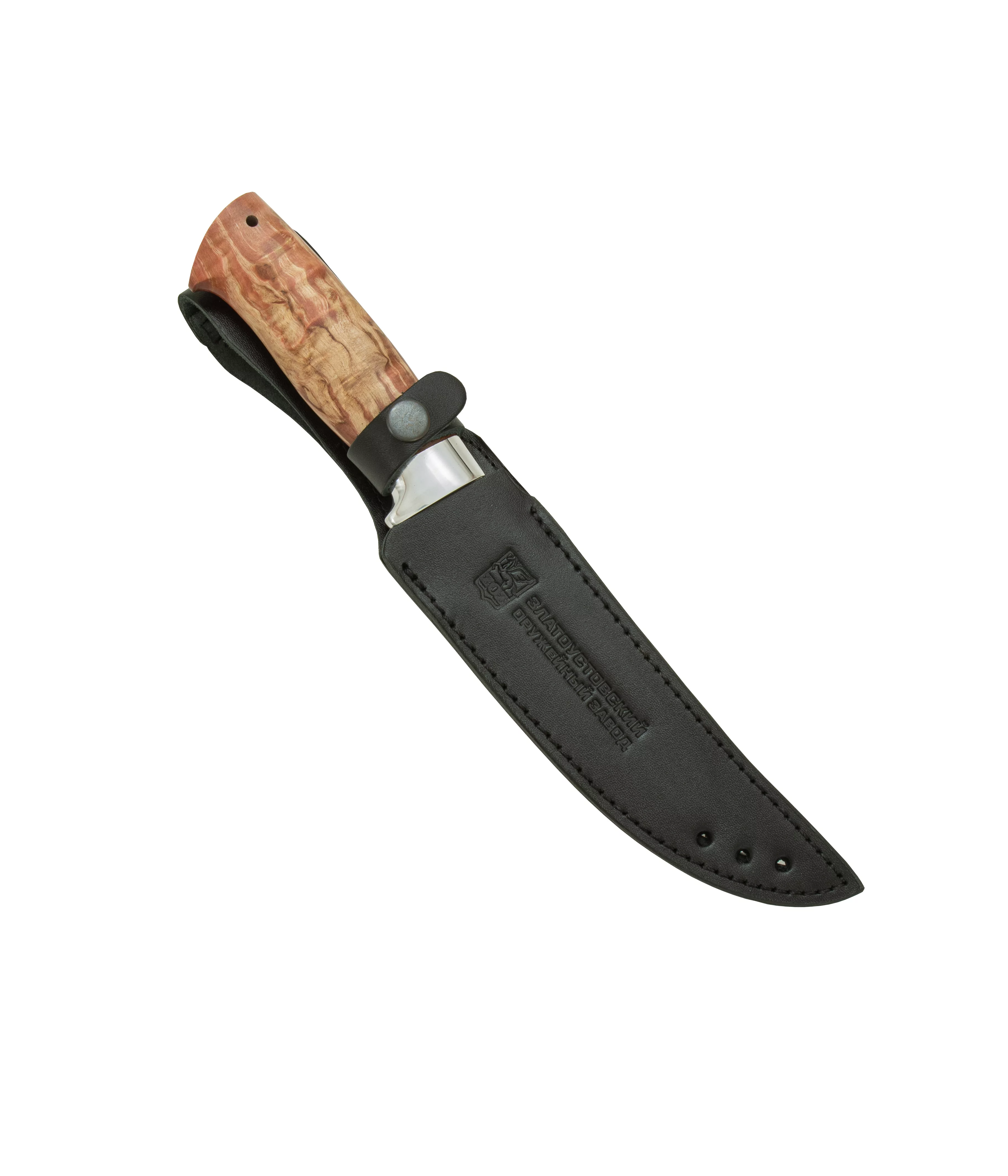 Нож Сурукуку  (S390, карельская берёза стаб.краснаягарда ал.) 0С-00001569