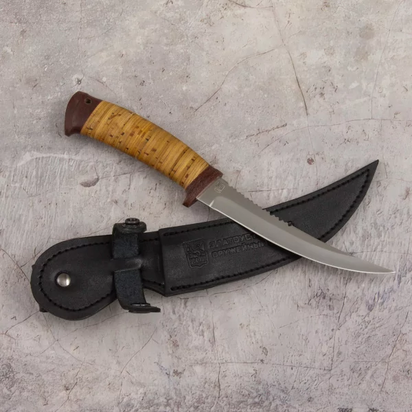 Нож Рыбацкий малый (сталь 95x18, берестатекст.) 0З-00007645 (4)