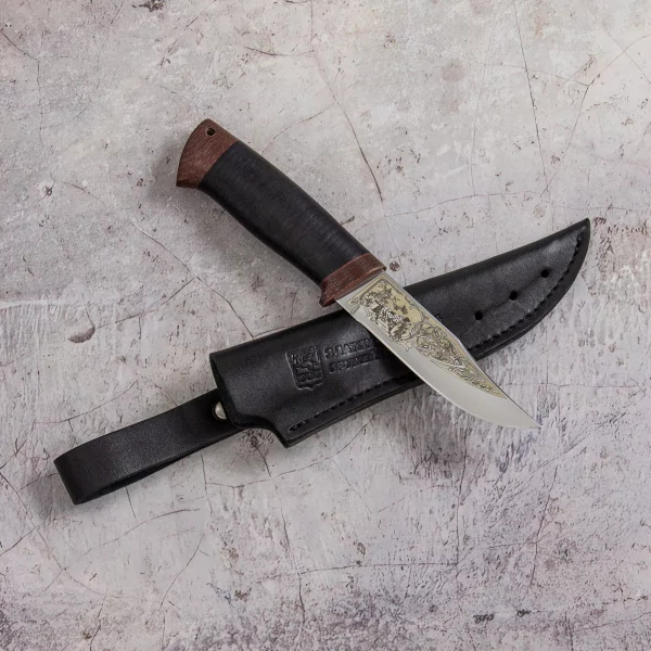 Нож Клычок (сталь 95x18, кожатекст.) 0C-00000493 (4)