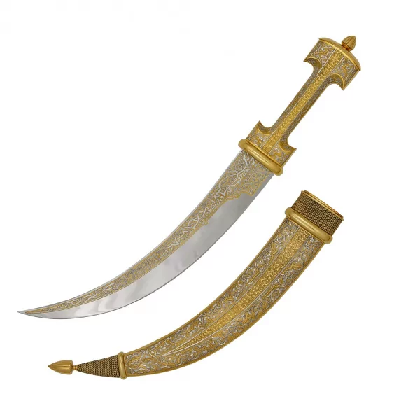 Кинжал бебут Бархан (сталь нержавеющая ЭИ-107) 0З-00007394 (5)