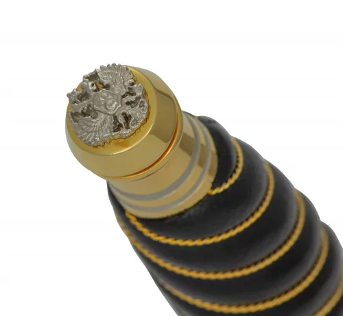 Кортик Офицерский МВД (сталь дамасская, ножна кожа) 0Ц-00003578 (7)