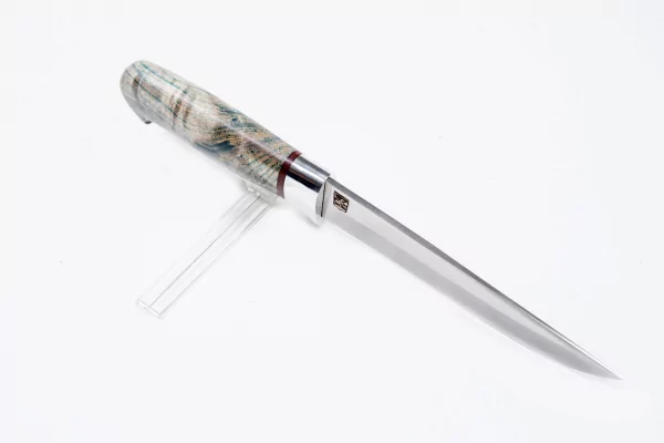Нож Лиса (сталь S390, сувель стабилизированная) (3)