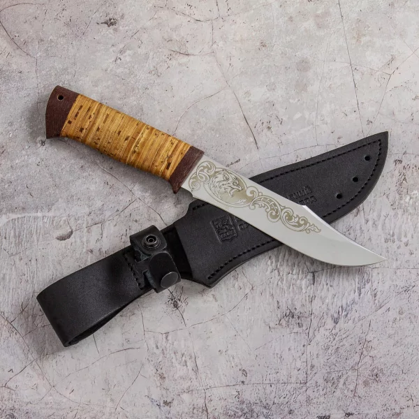 Нож Волк (сталь 95x18, берестатекст.) 0C-00000482 (4)